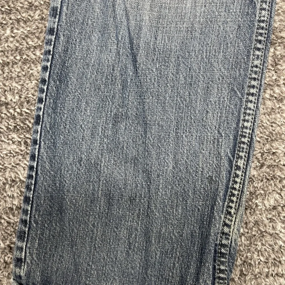 Levis 514‎ Jeans Mens 38x32 Blue Straight Denim Workwear Medium Wash